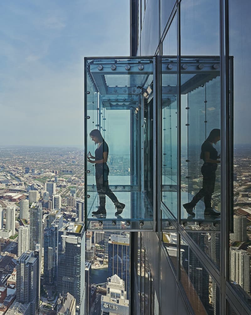 On Top of the World at Skydeck Chicago - Little Lake County